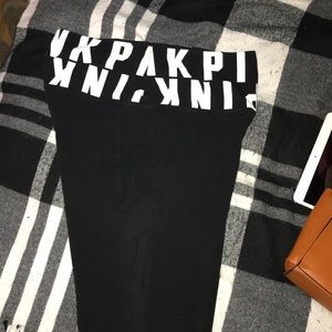 Mesh pocket cotton yoga leggings